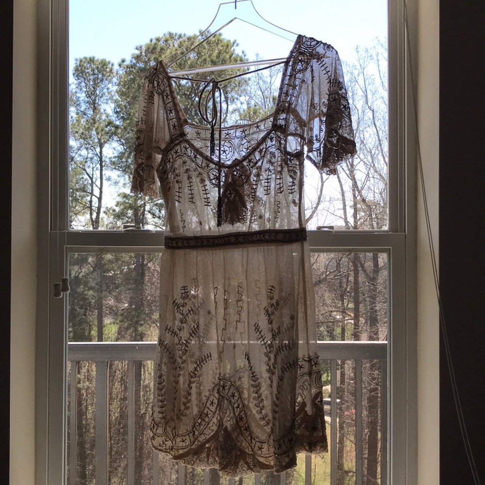 FREE PEOPLE Notting Hill Mini Dress - Picture 8 of 8